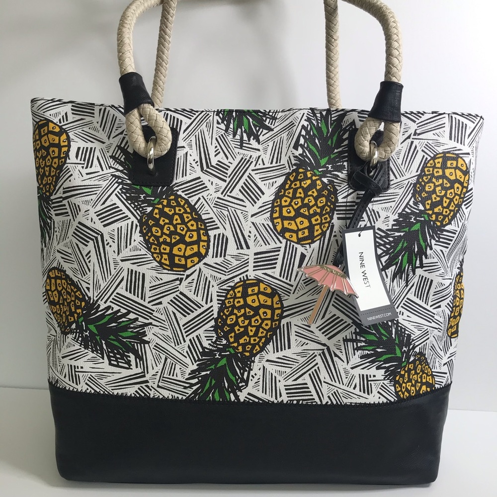 Nine West large Pineapple tote